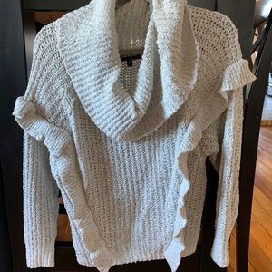 Express Grey Cowl neck Sweater